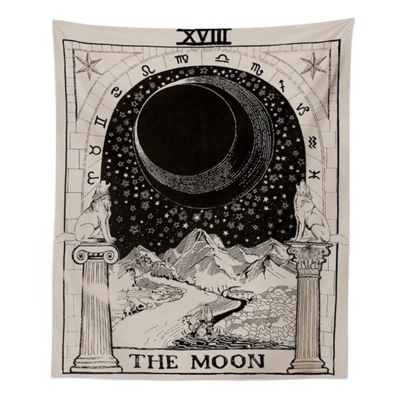 UO The Moon Wall Tapestry - Picture 2 of 2